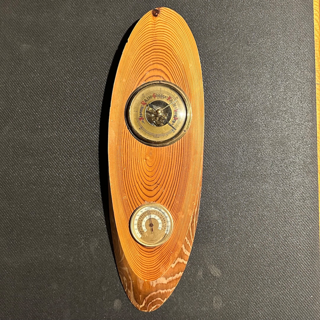 Antique german weather house