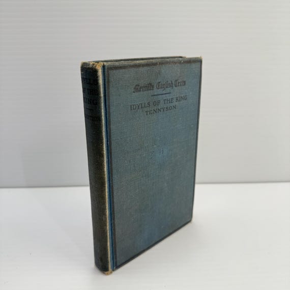 王の牧歌 - A. テニスン - 1912年ヴィンテージ本 - Etsy 日本