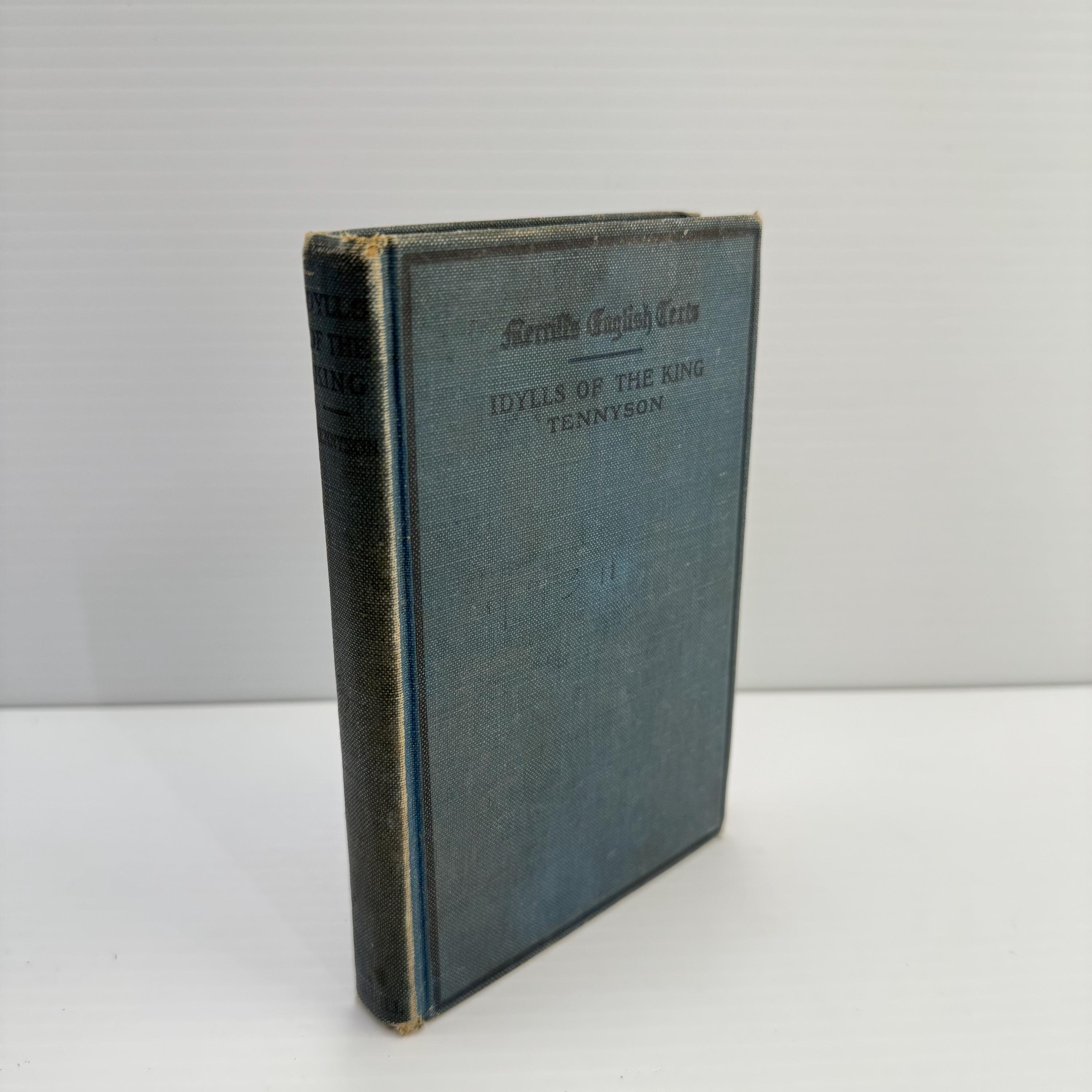 王の牧歌 - A. テニスン - 1912年ヴィンテージ本 - Etsy 日本