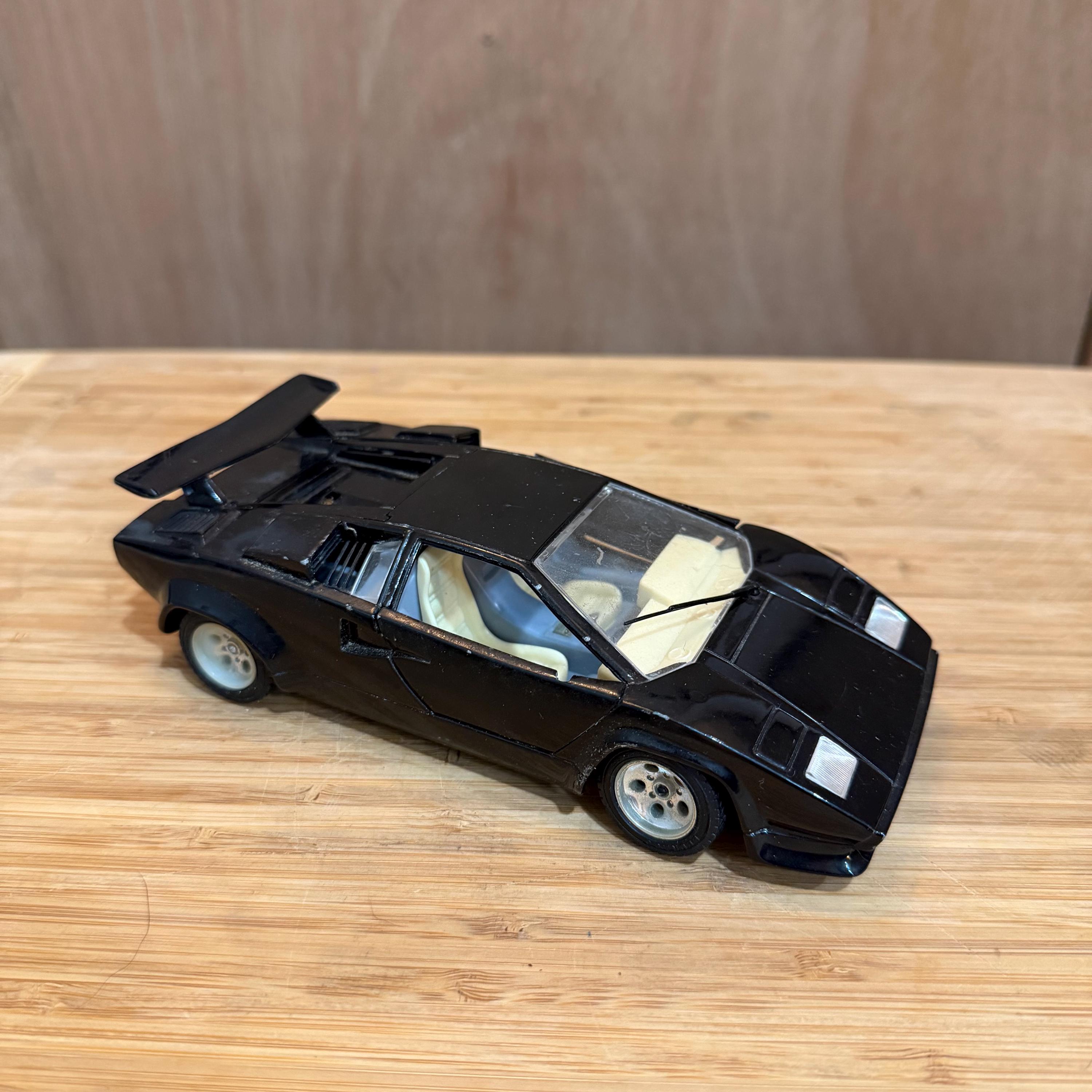 1988 Lamborghini Countach (black) | 1:24 Bburago Diecast Car - Etsy