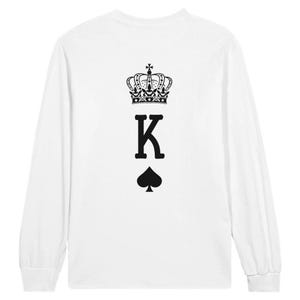 T-shirt manches longues homme King Card