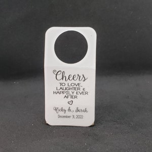 Cheers to Love Laughter Happily Ever After (RECTANGLE Tags) 1.5