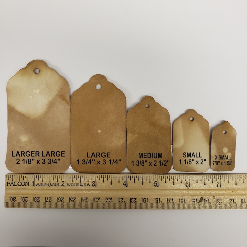 To My Family and Friends my MEDIUM LARGE or SMALL Tag - Etsy