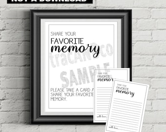 Consign to Memory | Proxy Card - Etsy