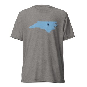 North Carolina Chapel Hill Tee, UNC Tar Heels, Tar Heels, College Shirt, North Carolina Silhouette Shirt, Home State Shirts, Old North Tee