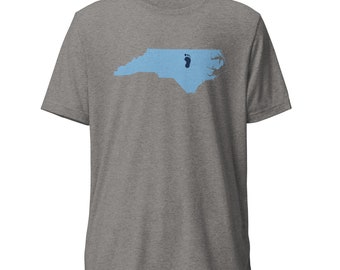 Camiseta Chapel Hill de Carolina del Norte, tacones de alquitrán UNC, tacones de alquitrán, camisa universitaria, camisa de silueta de Carolina del Norte, camisas del estado de origen, camiseta Old North