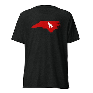 NC State Wolfpack Shirt, Tailgating Tee, North Carolina Shirt, College Football Shirt, Raleigh, North Carolina Silhouette Shirt