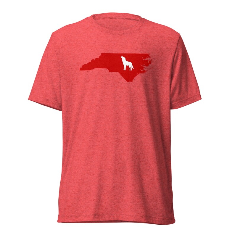 NC State Wolfpack Shirt, Tailgating Tee, North Carolina Shirt, College Football Shirt, Raleigh, North Carolina Silhouette Shirt
