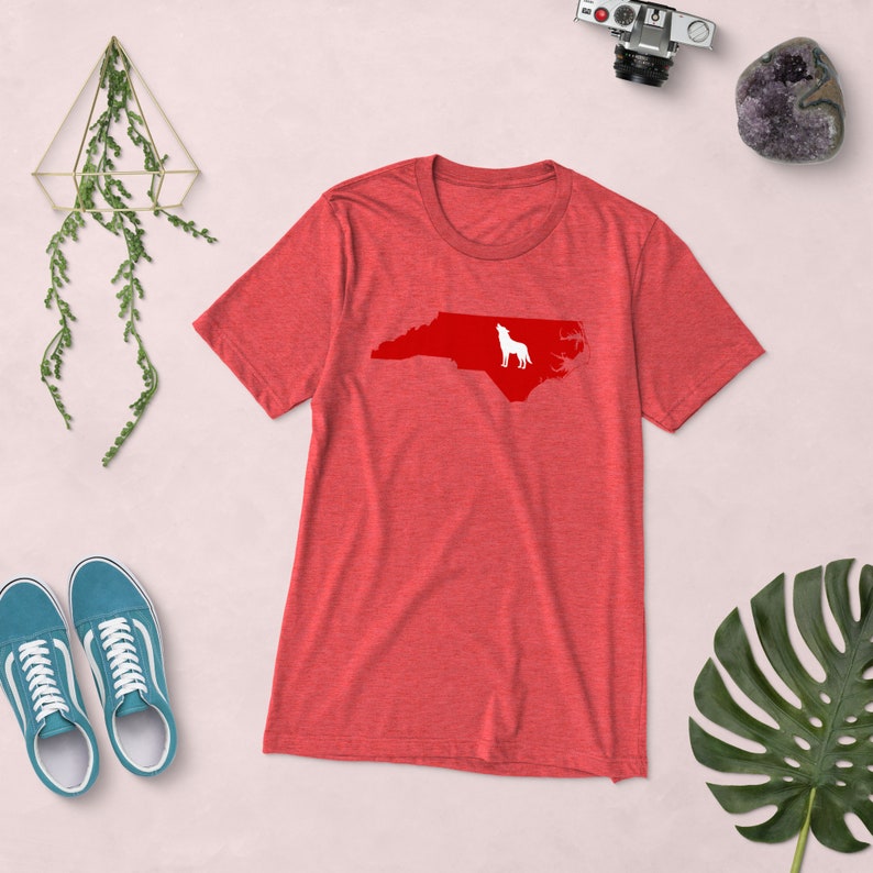 NC State Wolfpack Shirt, Tailgating Tee, North Carolina Shirt, College Football Shirt, Raleigh, North Carolina Silhouette Shirt