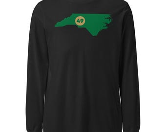 Charlotte 49ers T-shirt met lange mouwen, Charlotte, 49ers, UNC Charlotte, UNCC, shirt North Carolina, shirt Charlotte Tailgating