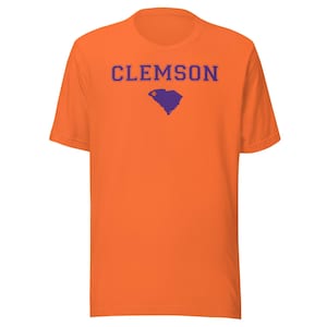 Clemson SC Shirt, South Carolina Shirt, College Football Shirt, Upstate South Carolina, College Fans Shirt, Geschenk für ihn, Geschenk für sie