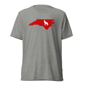 NC State Wolfpack Shirt, Tailgating Tee, North Carolina Shirt, College Football Shirt, Raleigh, North Carolina Silhouette Shirt