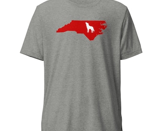 Shirt NC State Wolfpack, T-shirt bumper, shirt North Carolina, shirt college football, shirt Raleigh, silhouet shirt North Carolina