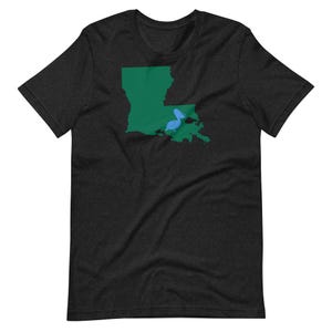 Tulane Green Wave Shirt, Tulane University, Green Wave, New Orleans Shirt, Tailgating Tee, Louisiana Shirt, New Orleans, Louisiana Outline