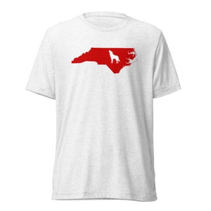 NC State Wolfpack Shirt, Tailgating Tee, North Carolina Shirt, College Football Shirt, Raleigh, North Carolina Silhouette Shirt