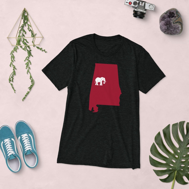 Alabama Crimson Tide Shirt, Tailgating Tee, Football Shirt, Alabama Shirt, Roll Tide, Tuscaloosa, Alabama Silhouette Shirt