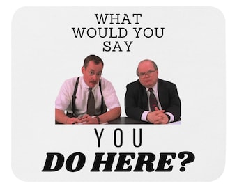 Office Space Bobs Mouse Pad, Funny Office Mouse Pad, The Bobs, Funny Movie, Office Mouse Pad, Gift for Him, Funny Gift, Co-Worker Mouse Pad