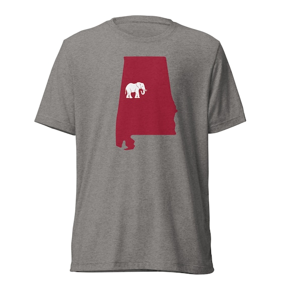 Alabama Crimson Tide Shirt, Tailgating Tee, Football Shirt, Alabama Shirt, Roll Tide, Tuscaloosa, Alabama Silhouette Shirt