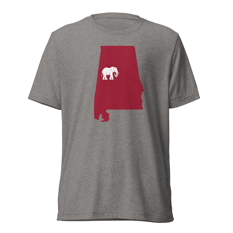 Alabama Crimson Tide Shirt, Tailgating Tee, Football Shirt, Alabama Shirt, Roll Tide, Tuscaloosa, Alabama Silhouette Shirt