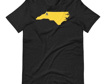 Appalachian Boone voetbalshirt, bumperklevend T-shirt, voetbalshirt, app-shirt, Boone-shirt, Boone, app-shirt