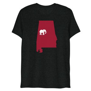 Alabama Crimson Tide Shirt, Tailgating Tee, Football Shirt, Alabama Shirt, Roll Tide, Tuscaloosa, Alabama Silhouette Shirt