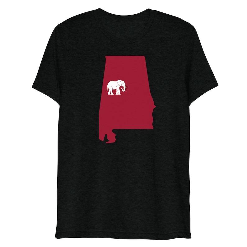 Alabama Crimson Tide Shirt, Tailgating Tee, Football Shirt, Alabama Shirt, Roll Tide, Tuscaloosa, Alabama Silhouette Shirt