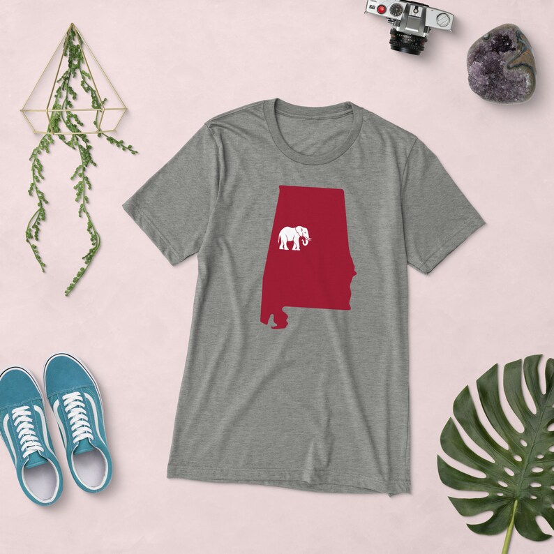 Alabama Crimson Tide Shirt, Tailgating Tee, Football Shirt, Alabama Shirt, Roll Tide, Tuscaloosa, Alabama Silhouette Shirt