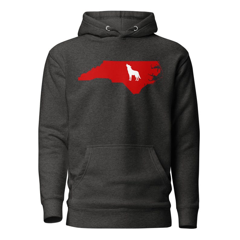NC State Wolfpack Hoodie, Tailgating Hoodie, North Carolina Hoodie, College Football Hoodie, Raleigh, North Carolina Silhouette Sweatshirt