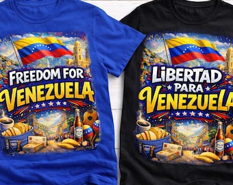 Venezuela Digital Design – Vibrant Venezuelan- Free Venezuela, Libertad para Venezuela digital download
