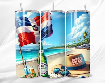 Dominican Republic Flag Digital Design | Printable Art for T-Shirts, Tumblers, and More | Dominican Pride | High-Resolution PNG