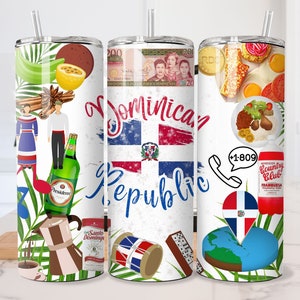 Diseño digital de la bandera de República Dominicana / Arte imprimible para camisetas, vasos y más / Orgullo dominicano / PNG de alta resolución