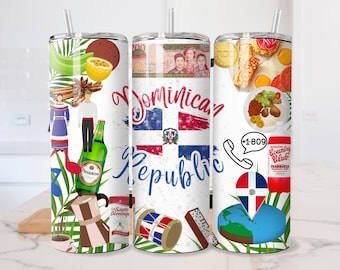 Dominican Republic Flag Digital Design | Printable Art for T-Shirts, Tumblers, and More | Dominican Pride | High-Resolution PNG