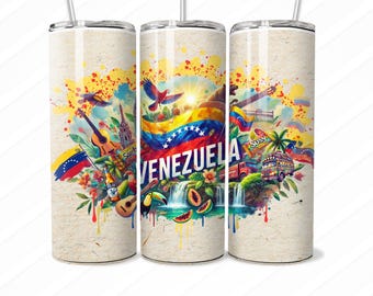 Venezuela Flag Digital Design – Perfect for Custom Creations, Venezula Tumbler Wrap 20oz