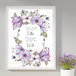 wall art for mothers gift wall art digital decoration for wall art decoration for mom birthday gift unique art gift for mom wall art decor