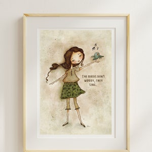 Impressão de arte de parede infantil, arte para quarto de crianças, decoração para quarto infantil, presente para berçário, decoração de parede para sala de jogos, arte e decoração de parede de berçário