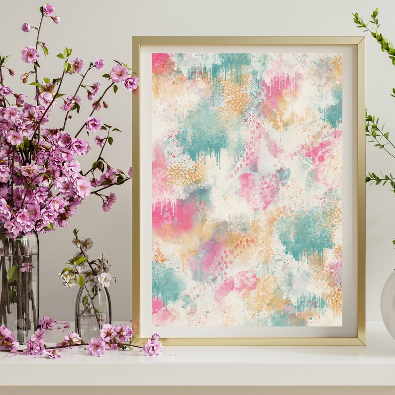 Art Abstract Art Print for Women Abstract Art Neutral Colors Abstract ...
