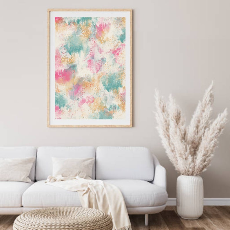 Art Abstract Art Print for Women Abstract Art Neutral Colors Abstract ...