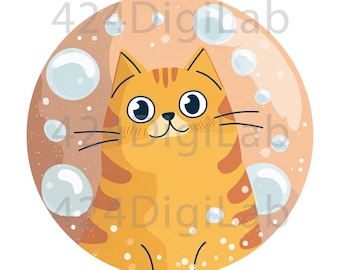Sparkly Paws Cat - Sparkly Paws Cat Png - Funny Kitty Png - Cat Loves Png - Cat Png - Digital Download Png