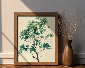 AI Banyan Tree v2 Art Print • Digital Download