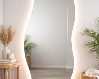 Wavy LED Mirror