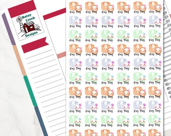 Plum Paper Mini Post It Notes Planner Stickers for Erin Condren Happy Planner and Hobonichi Planners #045 Plum Paper Mini Post It Notes Planner Stickers for Erin Condren Happy Planner and Hobonichi Planners #045