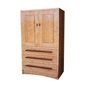 Curly Cherry & Rosewood Jewelry Cabinet-Marsha's Cabinet image 2