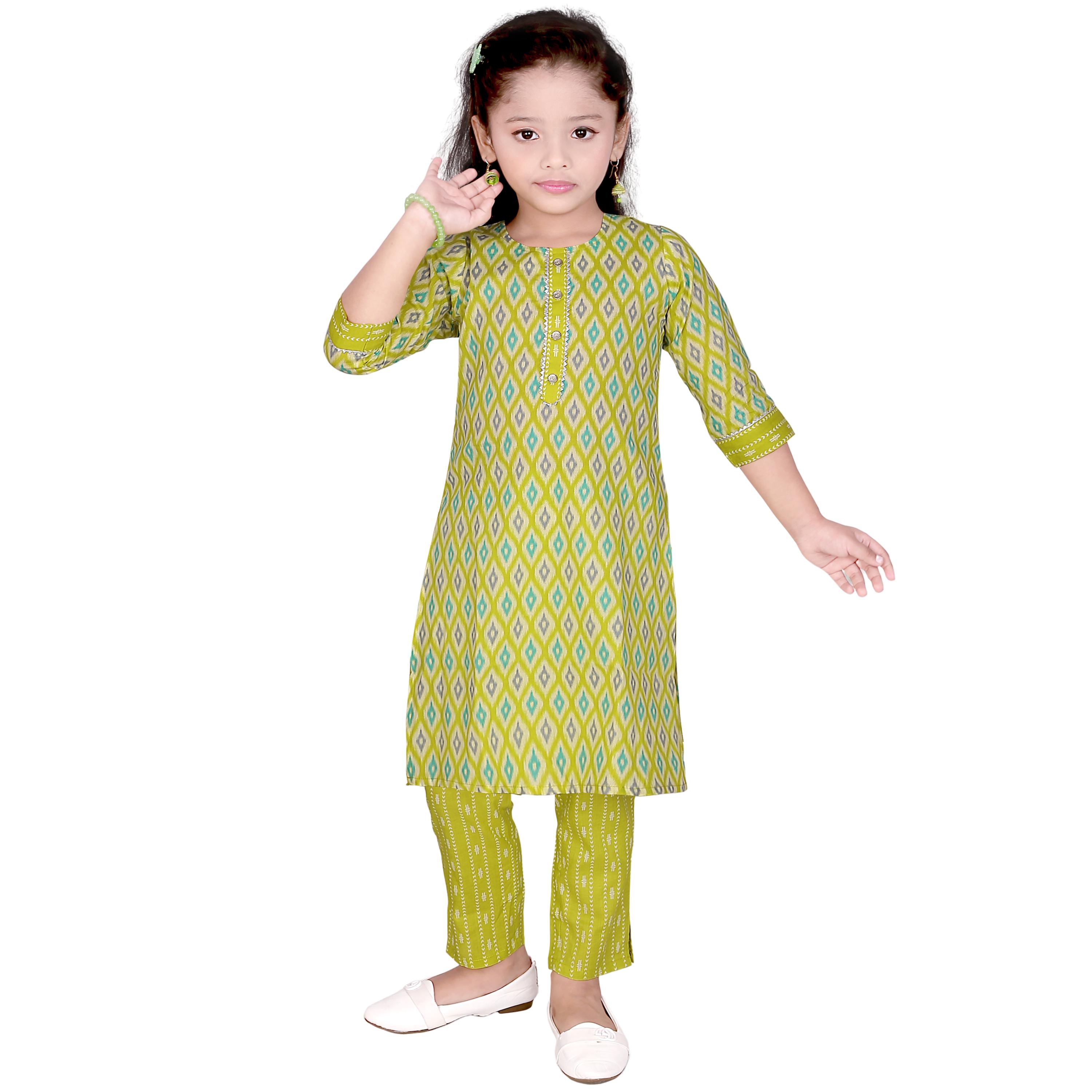 Girls kurta salwar · printed · TT-YG-COMG71