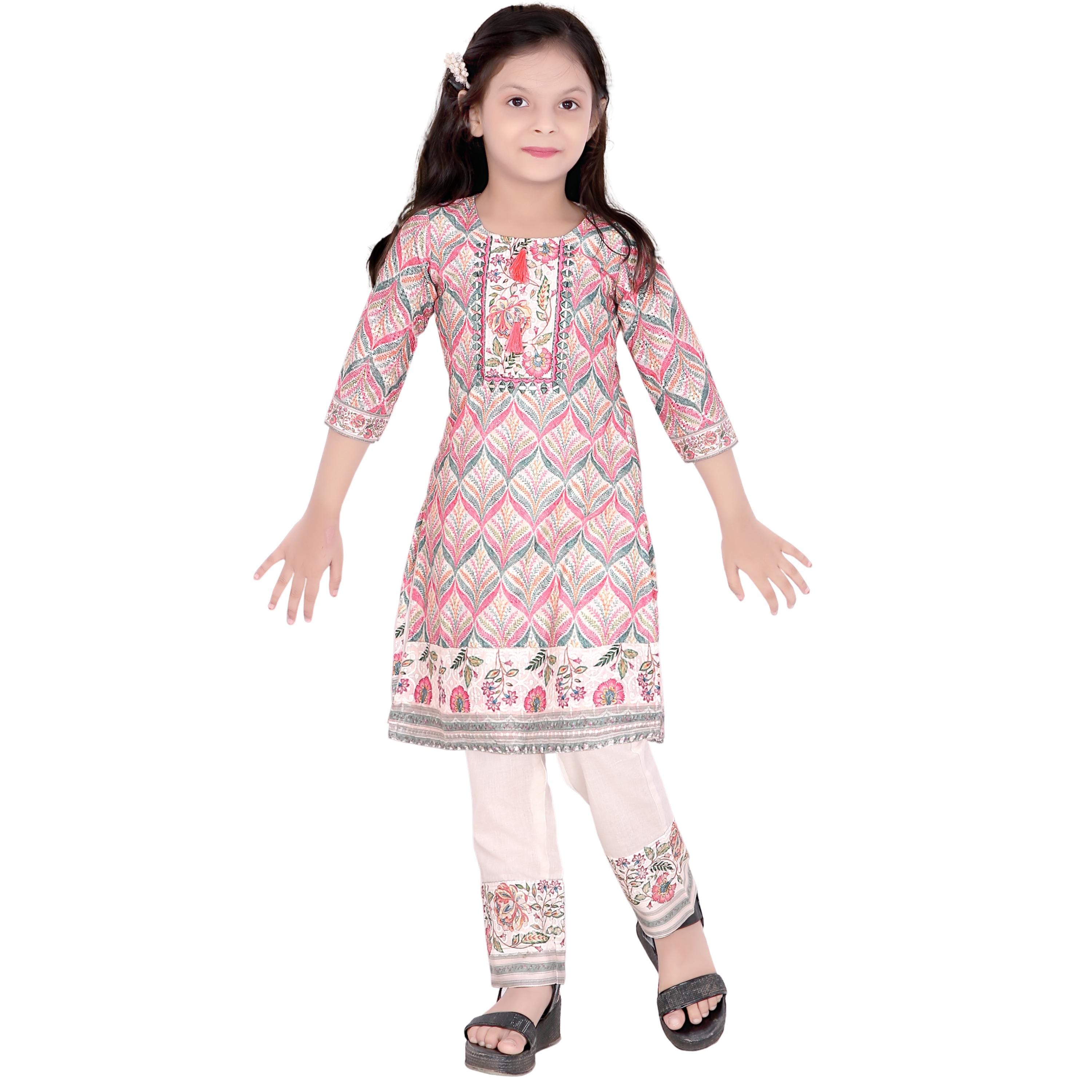 Girls kurta salwar · embroidered · TT-YG-COPMC71