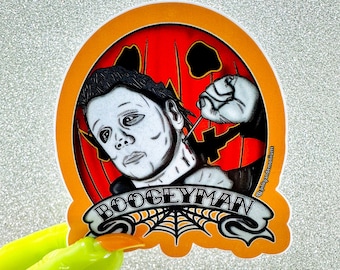 Boogeyman Glossy Vinyl Sticker