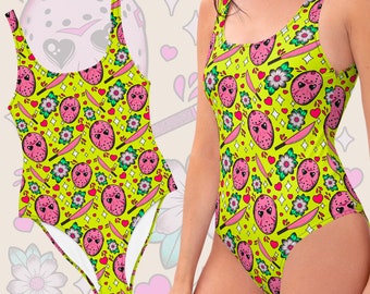 Pretty In Pink Voorhees One-Piece Swimsuit