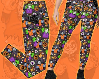 Creatures in the Street Leggings with Pockets