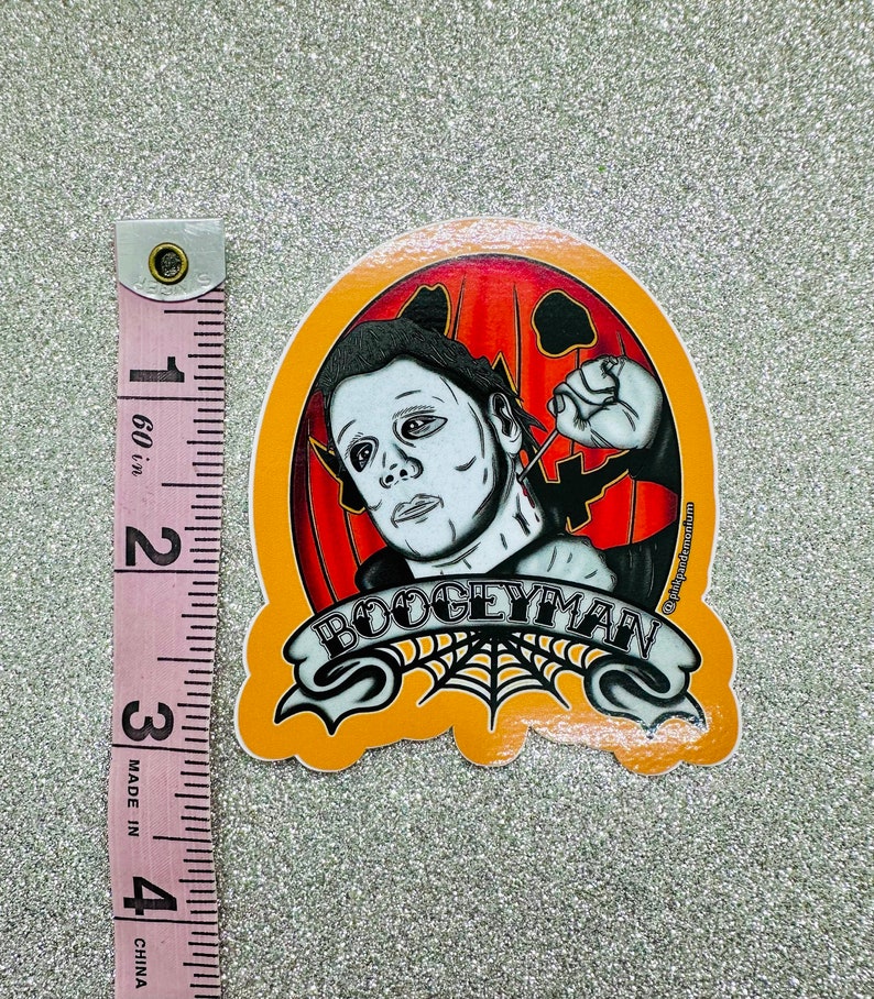Boogeyman Glossy Vinyl Sticker - Etsy