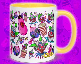 Outer Space Klowns Mug with Color Inside