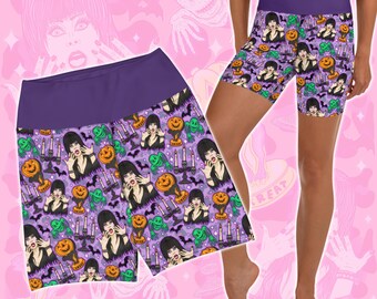Pantalones cortos de yoga Mistress of the Dark